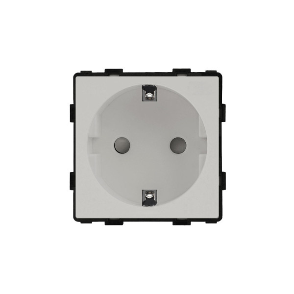 ELEMENT Schuko контакт 16A, сив