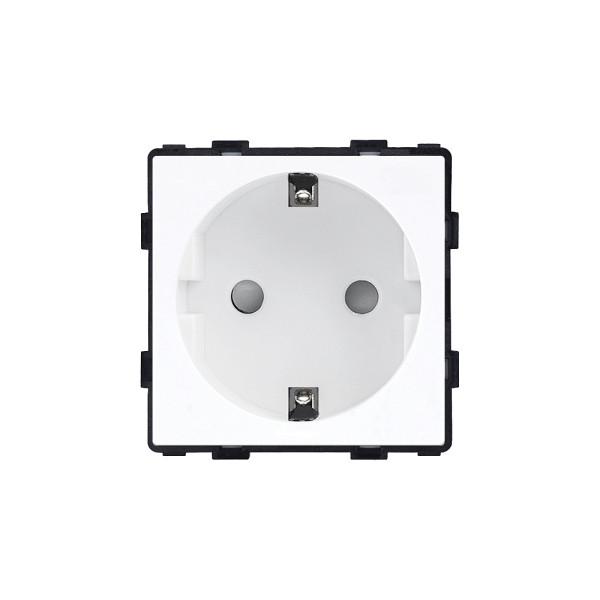 ELEMENT Schuko контакт 16A, бял