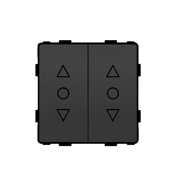 ELEMENT ДВОЕН КЛЮЧ ЗА РОЛЕТНИ ЩОРИ, ЧЕРЕН
