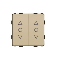 ELEMENT ДВОЕН КЛЮЧ ЗА РОЛЕТНИ ЩОРИ, ЗЛАТО