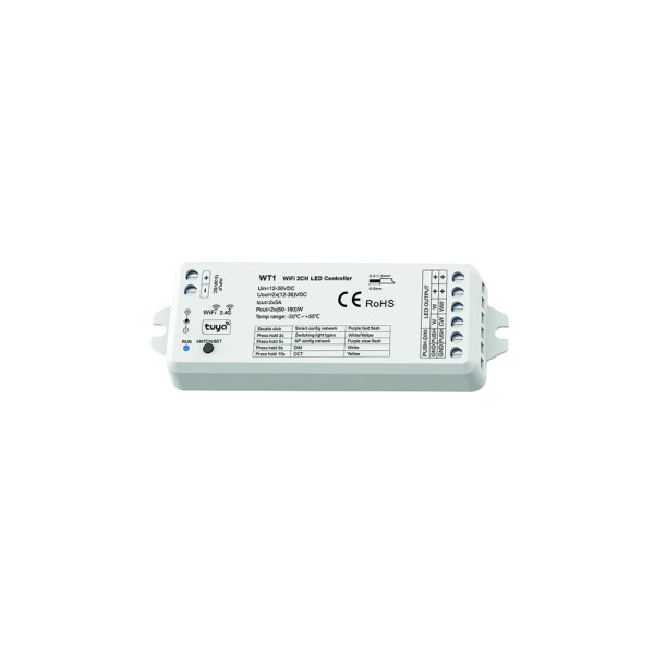 V5-L(WT) 5 КАНАЛЕН TUYA WI-FI & RF КОНТРОЛЕР