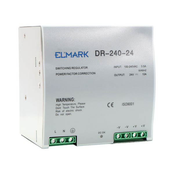 DR-120-24 ТОКОЗАХРАНВАЩО УСТРОЙСТВО 24V ИЗХ. НАПРЕЖЕНИЕ 120W