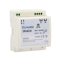 DR-60-24 ТОКОЗАХРАНВАЩО УСТРОЙСТВО 24V ИЗХ. НАПРЕЖЕНИЕ 60W