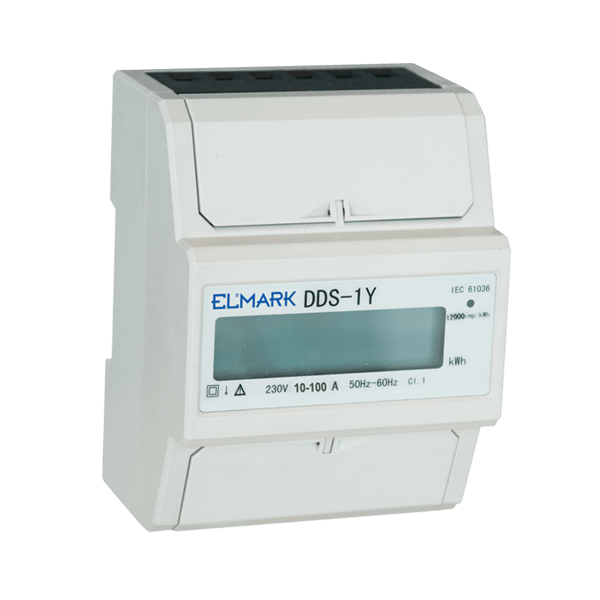 ЕЛЕКТРОМЕР DDS-1Y-100 10/100 230V 1-ТАРИФЕН                                                                                                                                                                                                                    