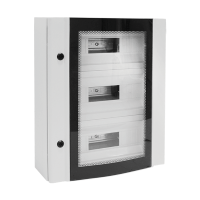 МЕТАЛНО ТАБЛО ELOX 45 МОДУЛА ЗАКАЛЕНО СТЪКЛО, IP55