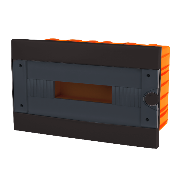 АПАРТАМЕНТНА КУТИЯ СКРИТ МОНТАЖ ТАП 16 (1X16), ЧЕРЕН