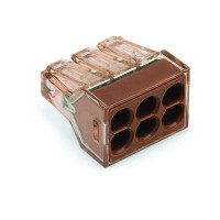 WAGO 773 КЛЕМА ЗА 6 ТВЪРДИ ПРОВОДНИКА 1,5-4 MM2
