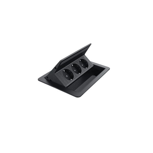 FLIP UP PUSH 3хКОНТАКТ ШУКО, ЧЕРЕН