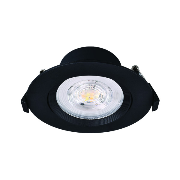 ELMARK LED ЛУНА 5W 3CCT IP65 ЧЕРЕН