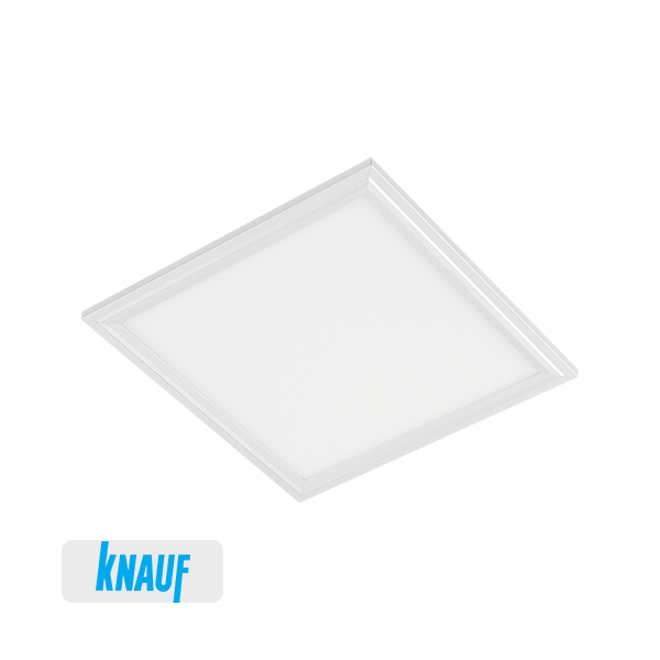 LED ПАНЕЛ ЗА ГИПСКАРТОН 40W 4000K 595X595MM БЯЛА РАМКА