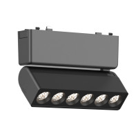 EL-US10 ULTRA SLIM МАГН. LED 48V 6W CCT ЧЕРЕН