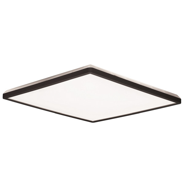 EL-18SCCTBL КВАДРАТНА LED ПЛАФОНИЕРА 18W CCT 300MM,ЧЕРЕН