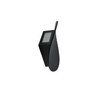 GRF353 АПЛИК ЗА СТЕНА 7W 3000K IP54, ЧЕРЕН