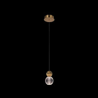 DIAMOND LED PENDANT 5W 3000K, GOLD