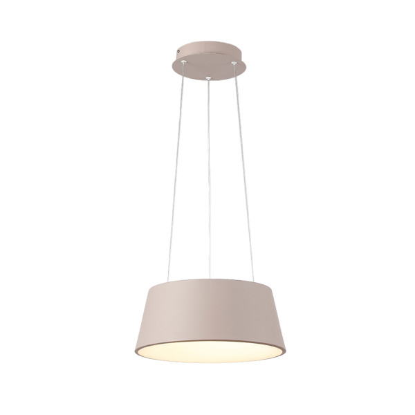 LED пендел EMILY 34W 3CCT с дистанционно, димируем, сив
