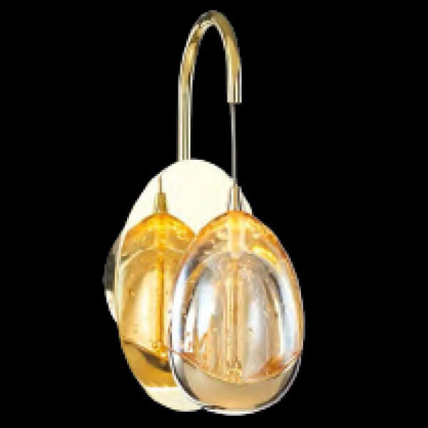 GOLDEN EGG LED WALL LAMP 4.8W 3000K, GOLD