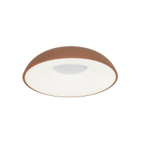 LED плафон IVY 22W 3CCT с дистанционно, димируем, кафяв