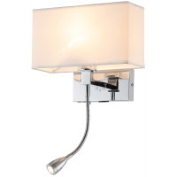 ROSA LED WALL LAMP 3W 4000K + 1XE27, CHROME