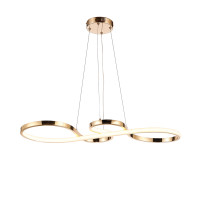 TINA LED PENDANT 35W 3000K, FRENCH GOLD