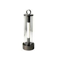 LED настолна лампа с 2 нива яркост и breathing ефект, акумулаторна, Gun Black