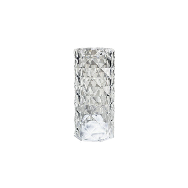 RGB LED настолна лампа с кристален ефект, дистанционно, акумулаторна