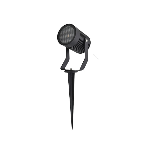 GRF55 ГРАДИНСКИ ОСВЕТИТЕЛ 1ХGU10, IP65 ЧЕРЕН