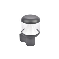 GFR2304 ГРАДИНСКИ LED АПЛИК 12W 3000K,ТЪМНО СИВ