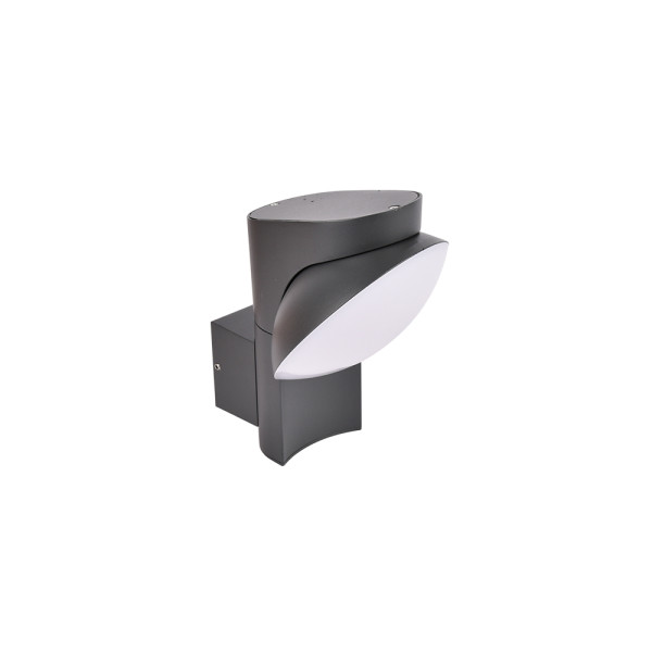 GFR3001 ГРАДИНСКИ LED АПЛИК 12W 3000K,ТЪМНО СИВ
