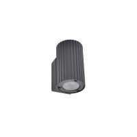 OL2521-2 ГРАДИНСКИ АПЛИК 2ХGU10 IP54,ТЪМНО СИВ