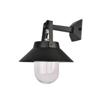 OL2571 ГРАДИНСКИ АПЛИК 1ХЕ27 IP54,ТЪМНО СИВ