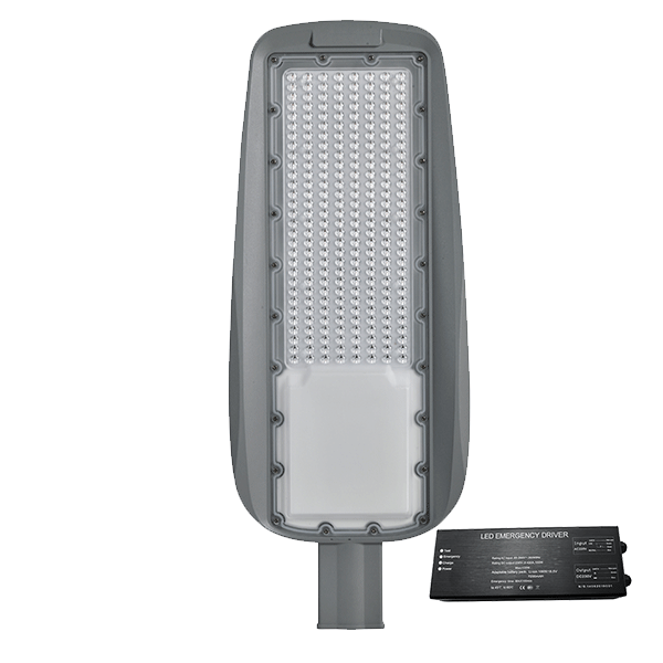 PRAGUE SMD LED УЛИЧЕН ОСВЕТИТЕЛ 200W 5500K IP65+АВАРИЕН БЛОК