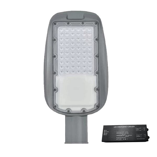 PRAGUE SMD LED УЛИЧЕН ОСВЕТИТЕЛ 50W 3000K IP65+АВАРИЕН БЛОК