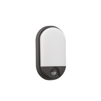 ST72Y LED АПЛИК С PIR СЕНЗОР 140° 15W 4000K ЧЕРЕН