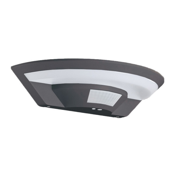 ST57B LED ОСВЕТИТЕЛ С PIR СЕНЗОР 120° 15W 4000K ЧЕРЕН