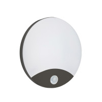 ST71B LED АПЛИК С PIR СЕНЗОР 160° 15W 4000K ЧЕРЕН