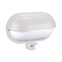 ST69 ФАСАДЕН ОСВЕТИТЕЛ С PIR СЕНЗОР 180° 1XE27 БЯЛ