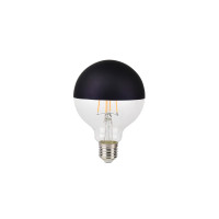 ELMARK LED ЛАМПА С НЕПРЯКА СВЕТЛИНА GLOBE G95 6W E27 3000K ЧЕРЕН