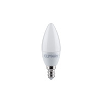 ELMARK LED ЛАМПА CANDLE C37 8W E14 4000K RA97