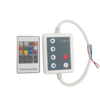 RGB RF КОНТРОЛЕР 3Х6A(216W) 12VDC IP44 С ДИСТ.