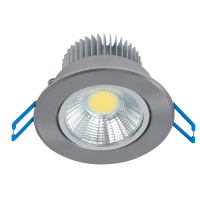 LED ЛУНА LSLCOB SPOTLIGHT 7W 4000K-4300K 230V САТЕН НИКЕЛ