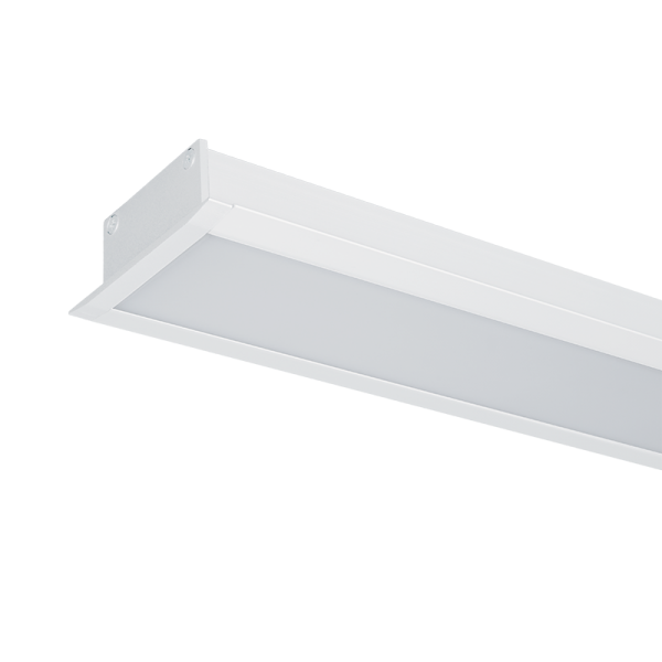 LED ПРОФИЛ ЗА ВГРАЖДАНЕ S77 48W 6500K 1200MM БЯЛ