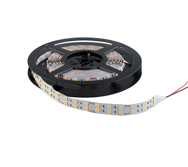 LED ЛЕНТА LED600 5050 12V/DC IP20 2X60БР/М ТОПЛО БЯЛ 